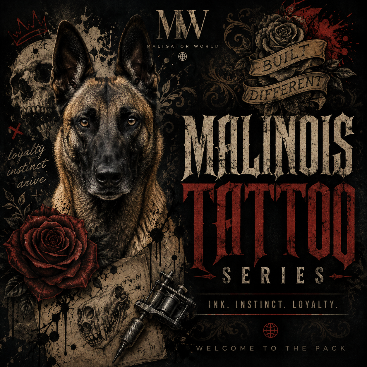 Malinois Tattoo