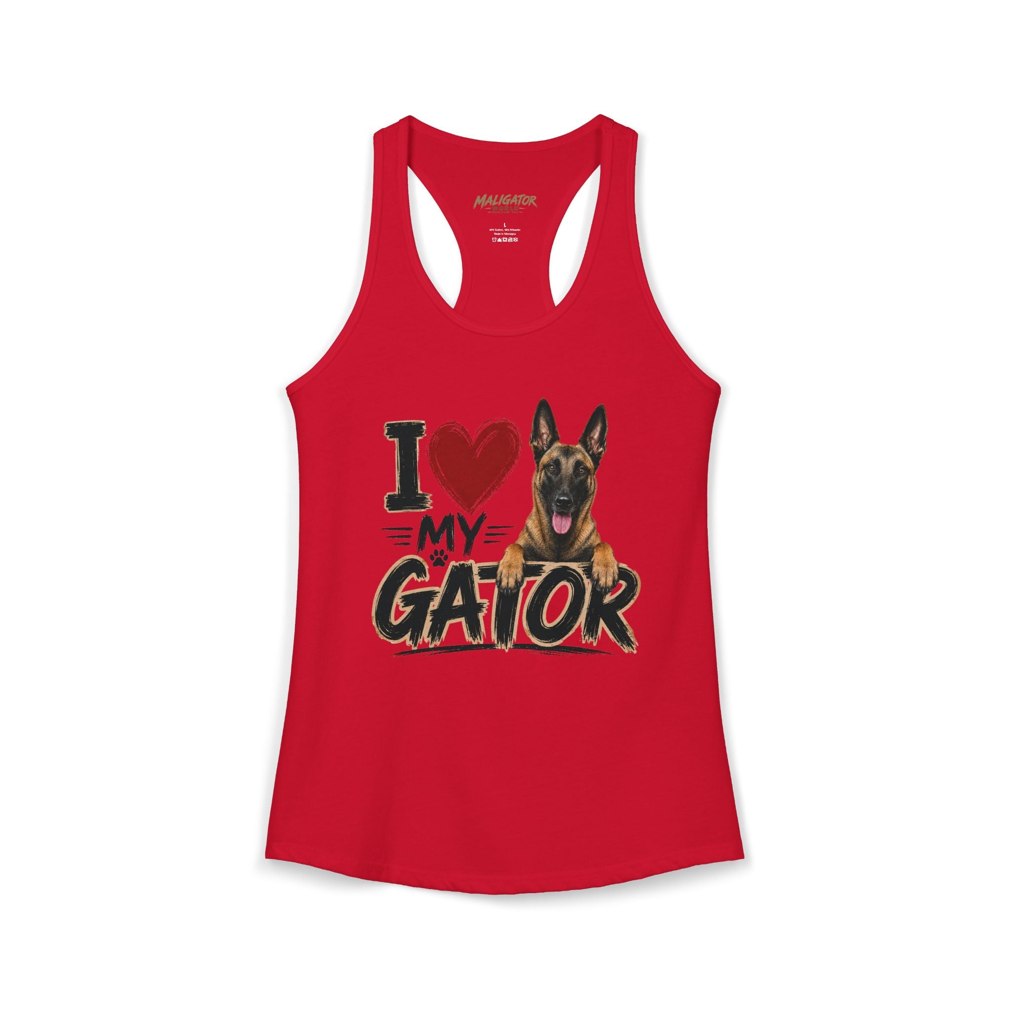 Women's Malinois Ideal Racerback Tank