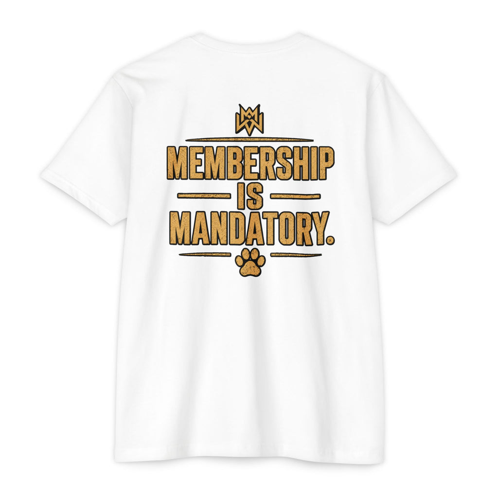 Unisex CVC "Bite Club" Malinois Jersey T-shirt