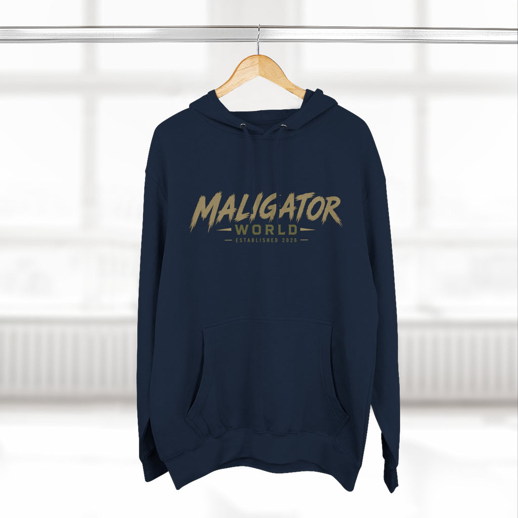 “Maligator World” Fleece Hoodie