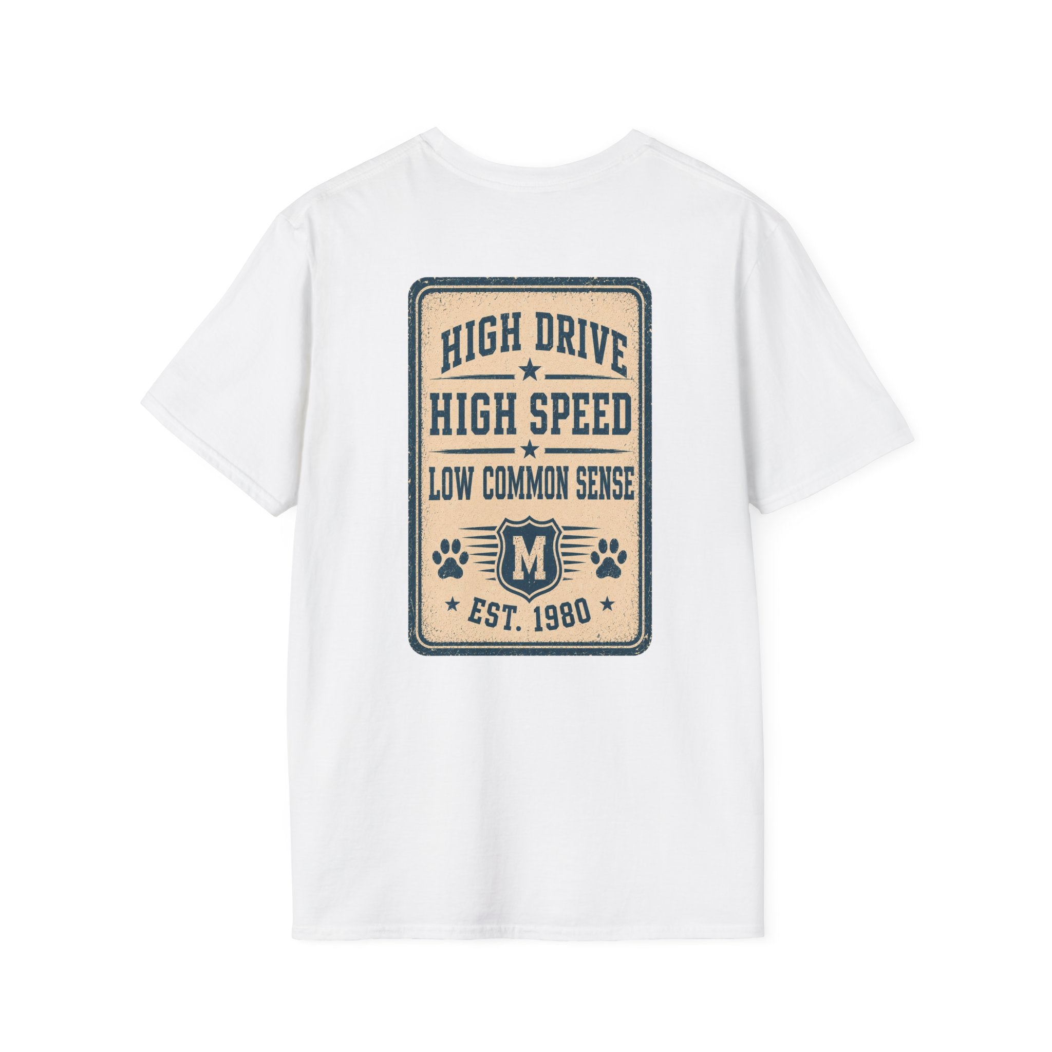 Maligator Certified Dog Badge T-Shirt | Malinois Logo