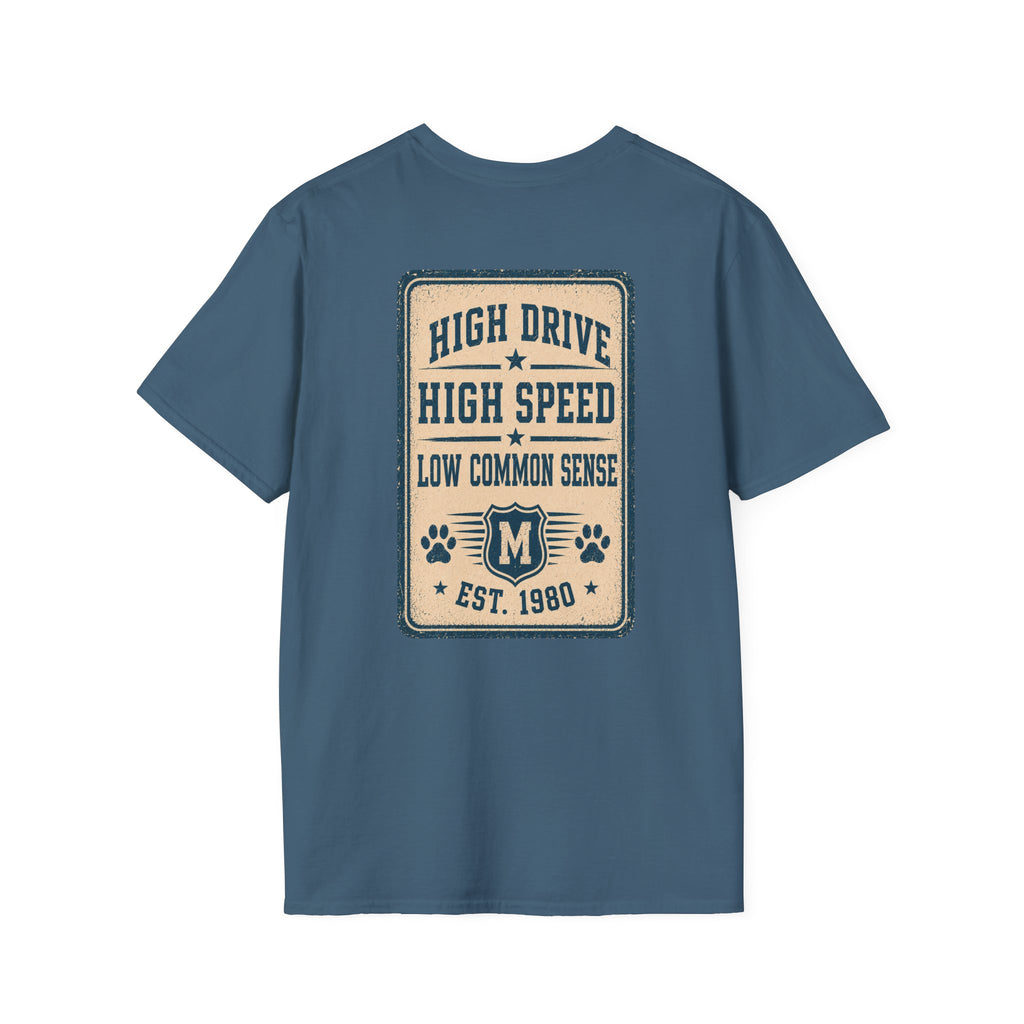 Maligator Certified Dog Badge T-Shirt | Malinois Logo