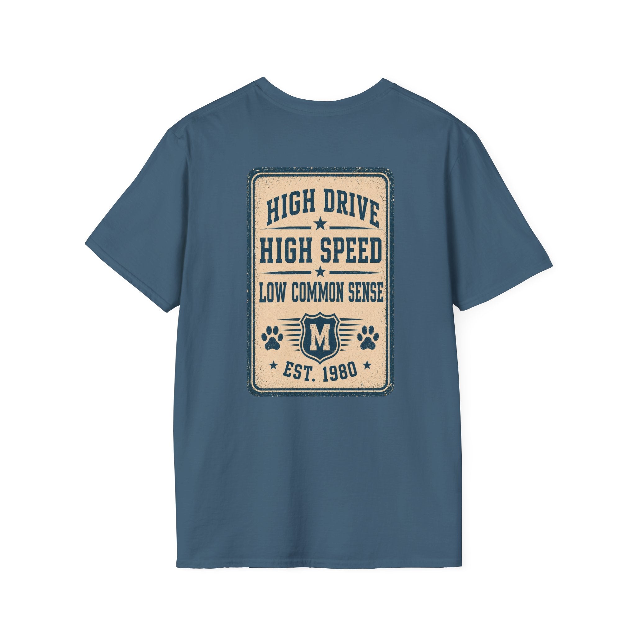Maligator Certified Dog Badge T-Shirt | Malinois Logo