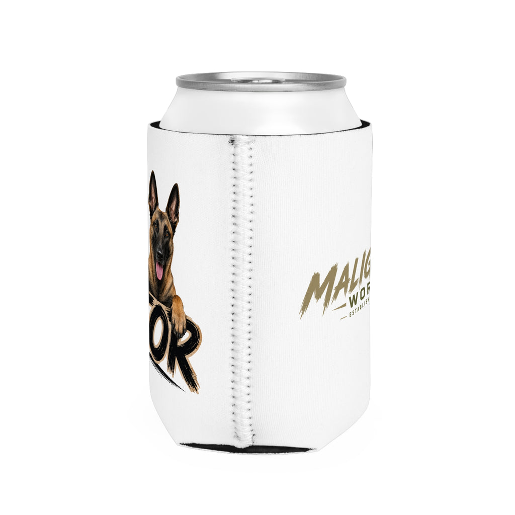 I Love My Gator Can Cooler Sleeve | Dog Paw Graphic