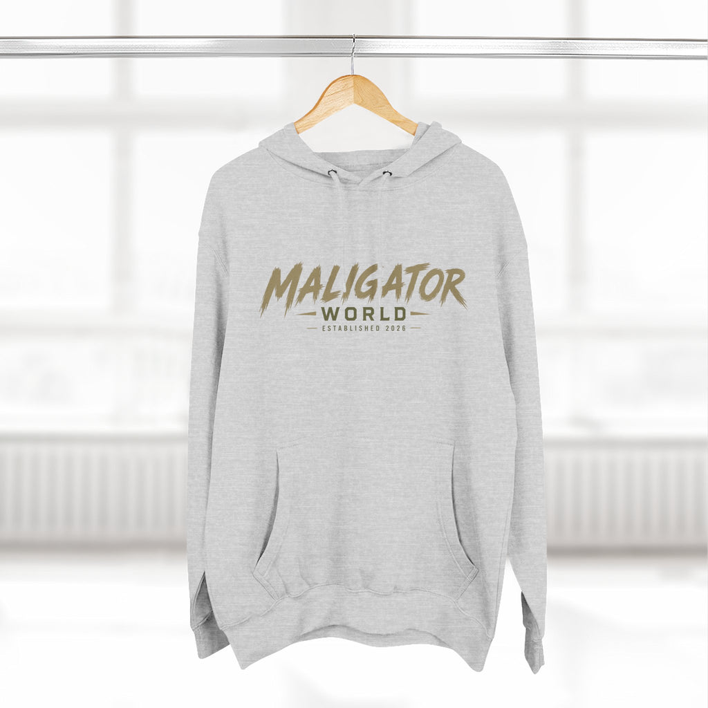 “Maligator World” Fleece Hoodie