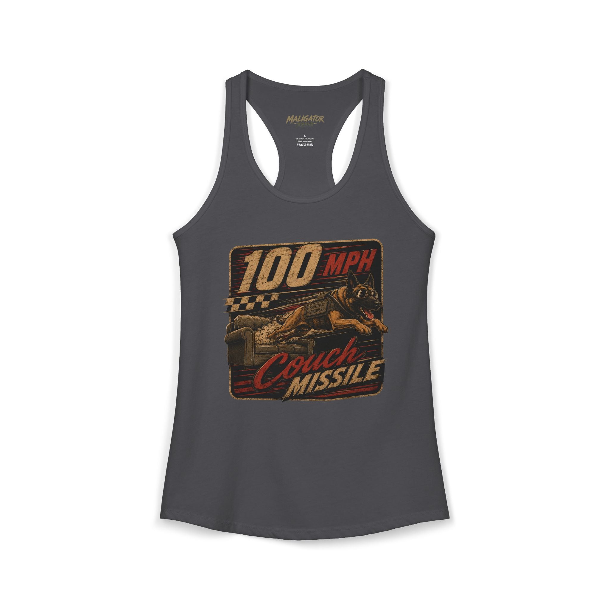 Women's Ideal Racerback Tank - Belgian Malinois Gear