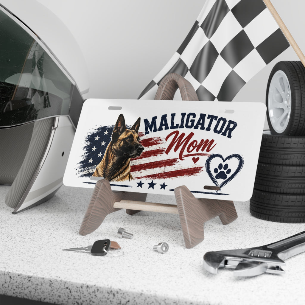 Maligator Mom Vanity Plate