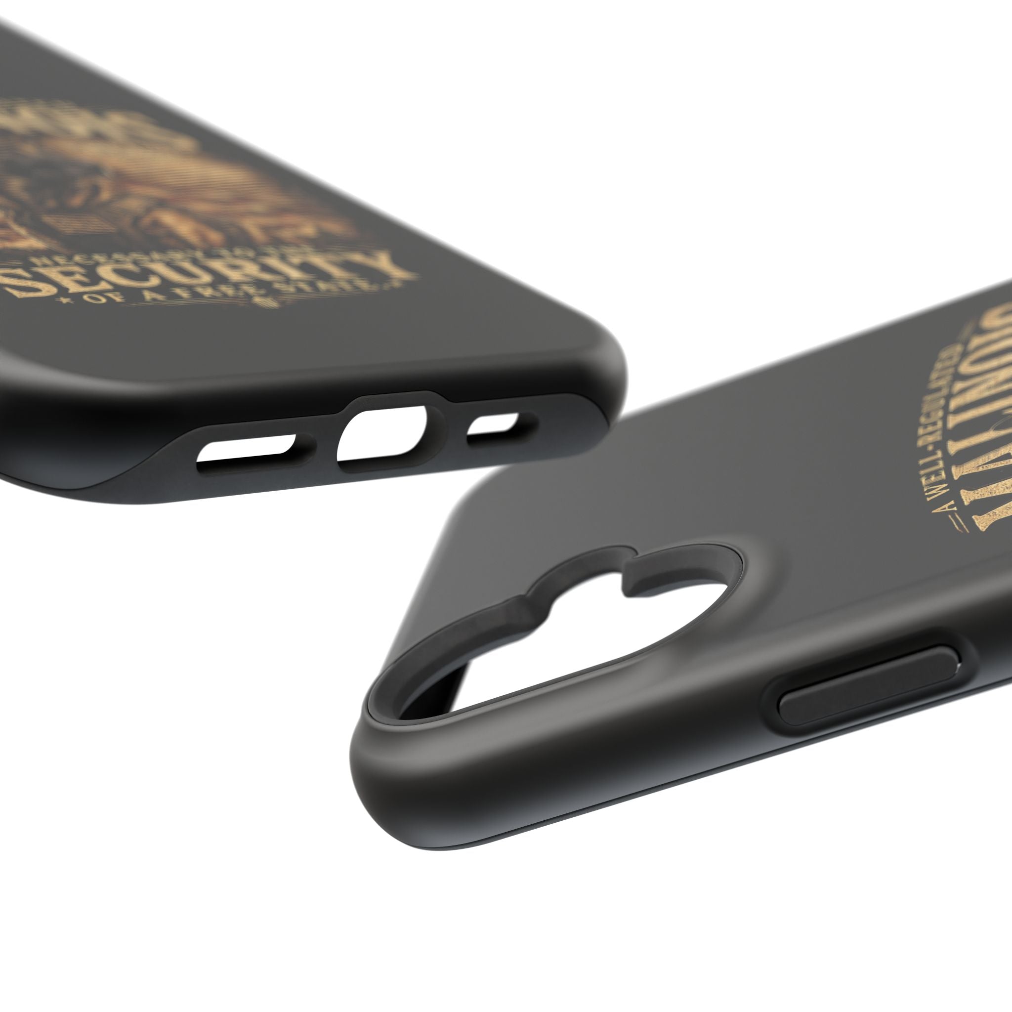Phone Case — "A Well-Regulated Malinois: Necessary to the Security" Magnetic Impact-Resistant Case