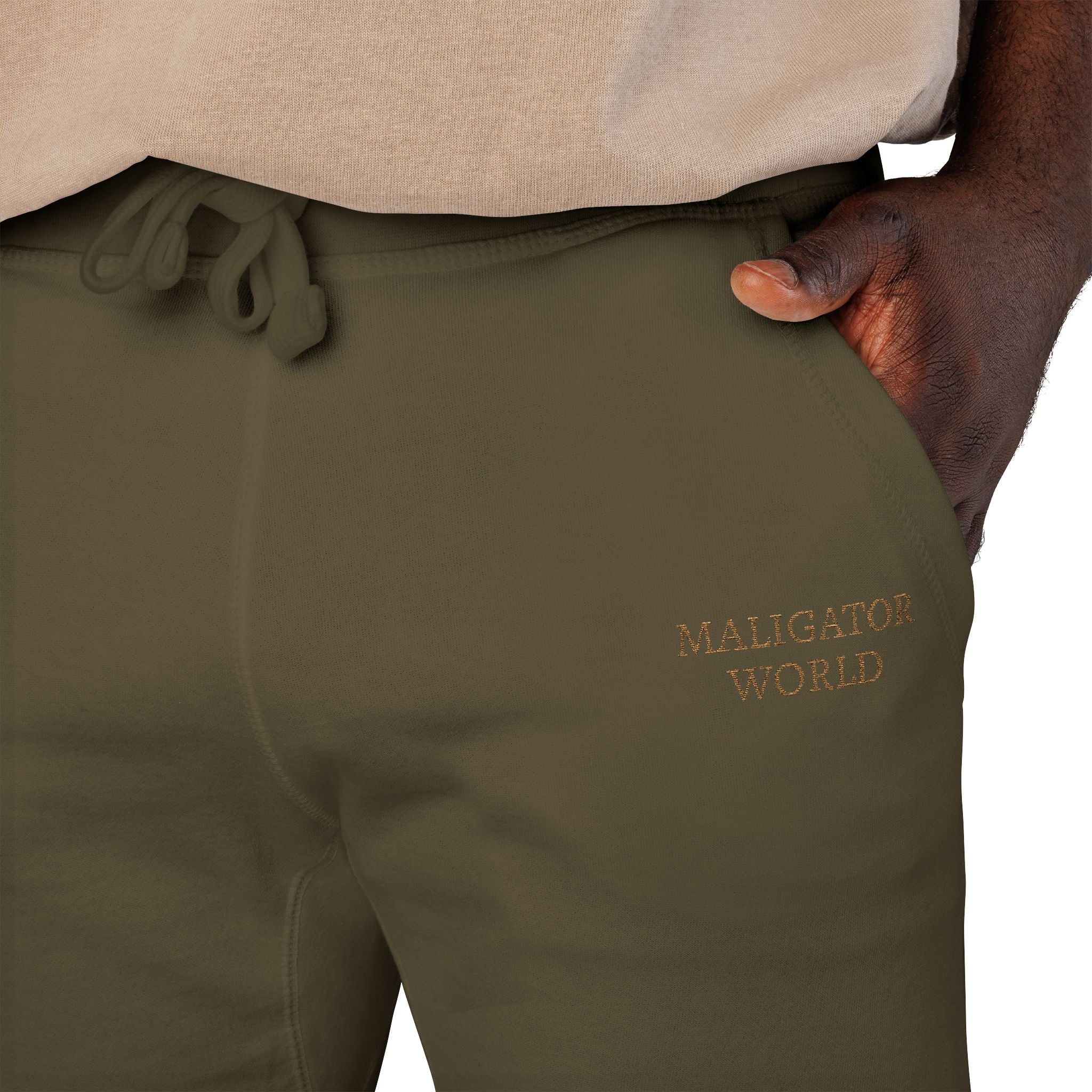 Unisex Fleece Sweatpants (Embroidery)