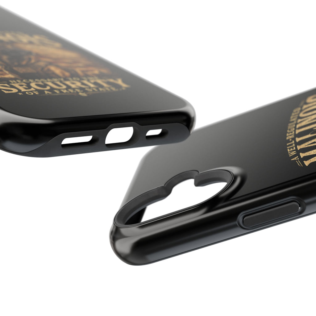 Phone Case — "A Well-Regulated Malinois: Necessary to the Security" Magnetic Impact-Resistant Case