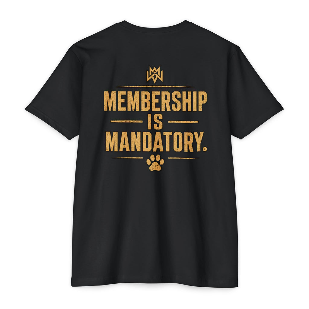 Unisex CVC Belgian Malinois "Bite Club" T-shirt