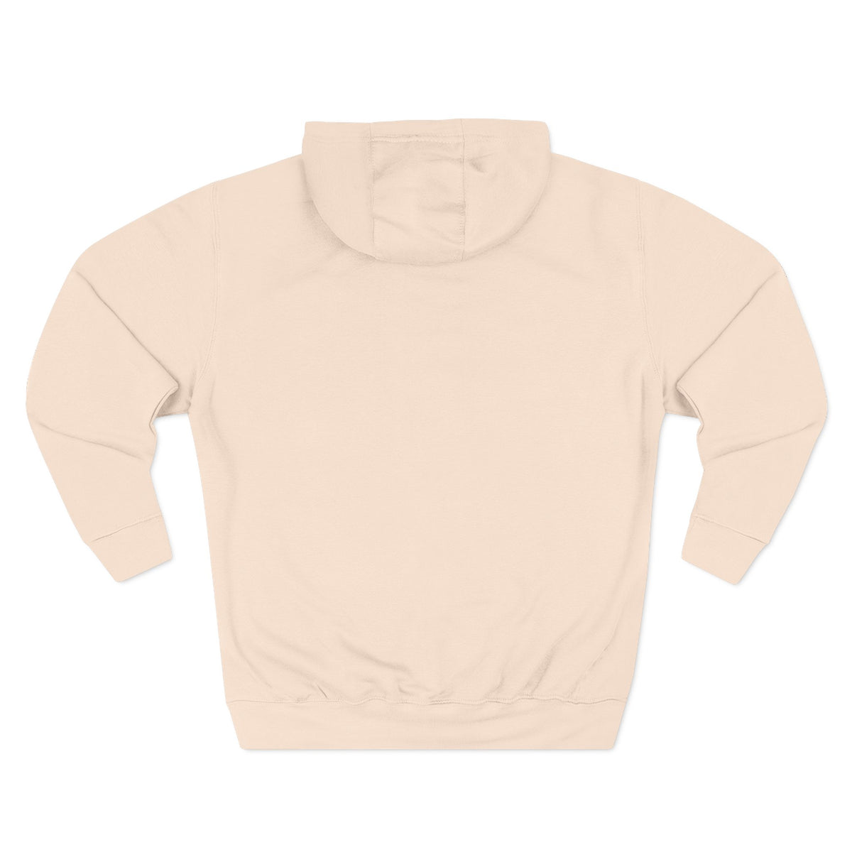 Three-Panel Fleece Hoodie