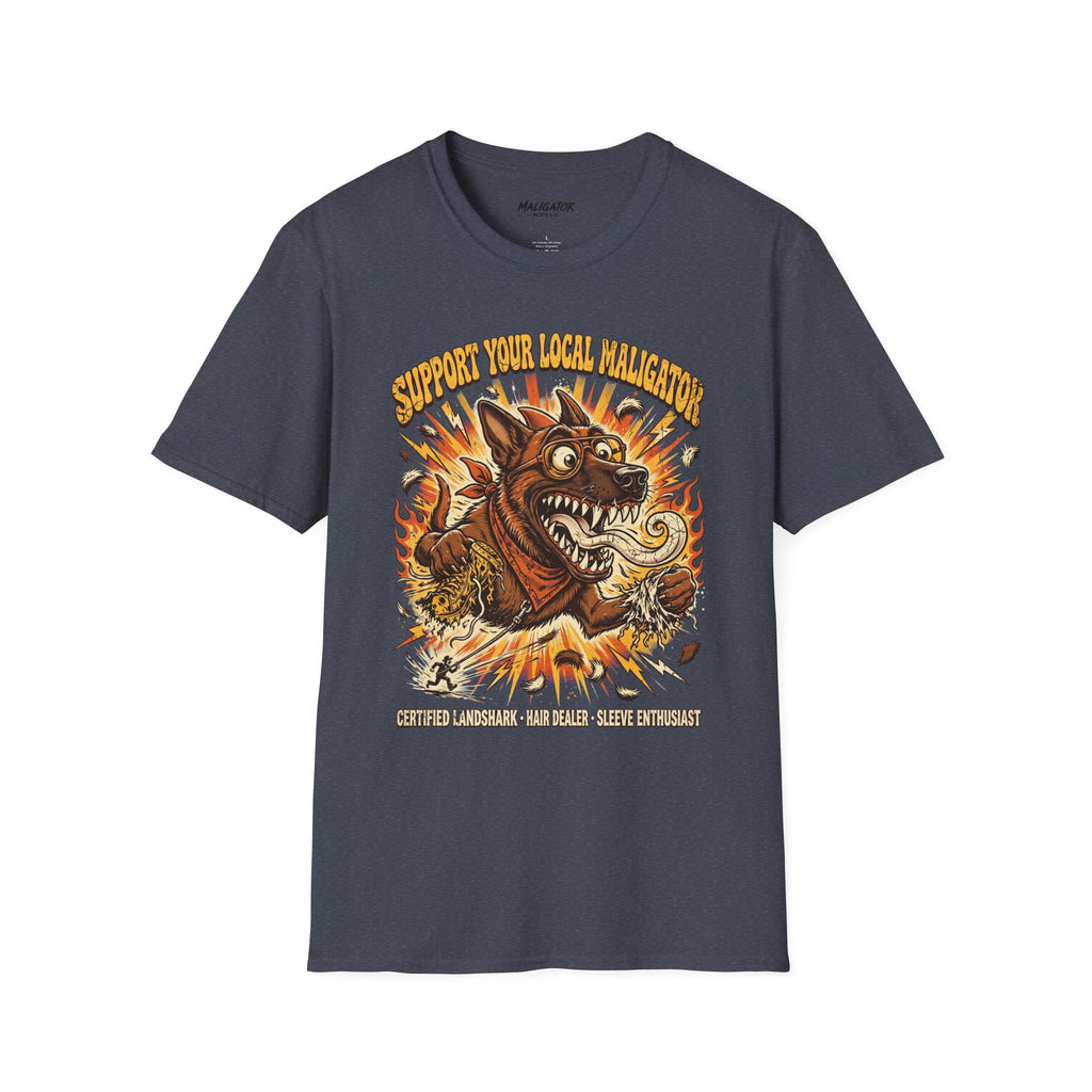 Fire-Breathing Monster Dog T-Shirt | Good Dog Daze Collection