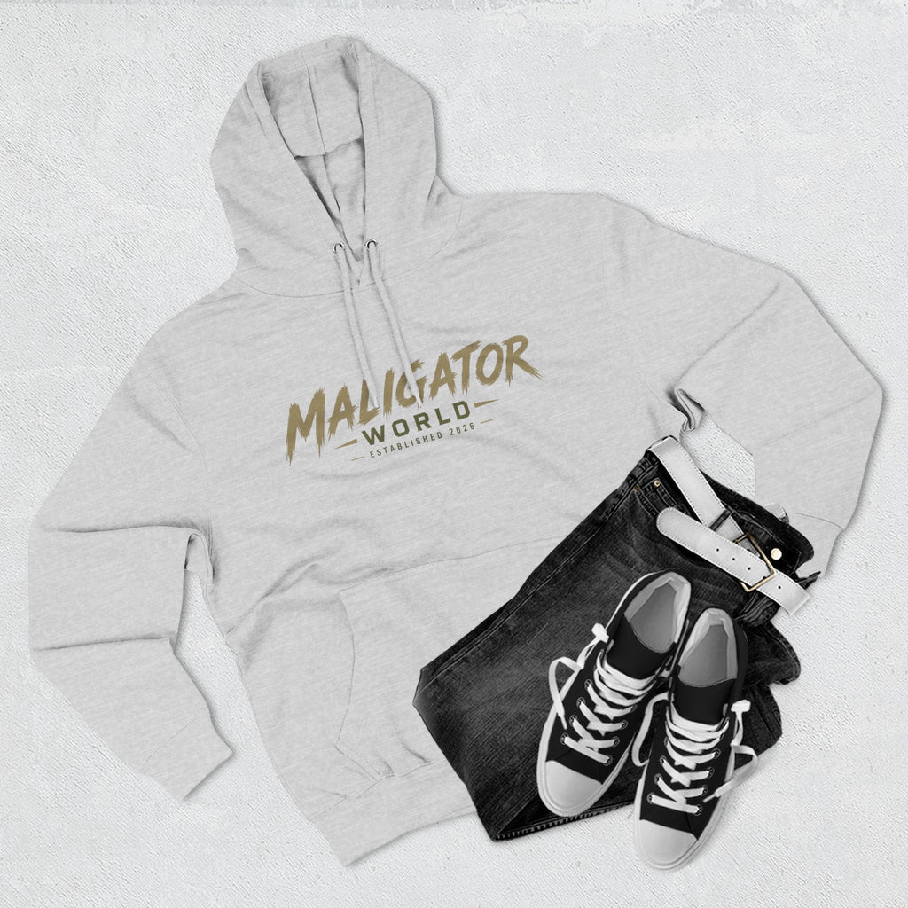 “Maligator World” Fleece Hoodie
