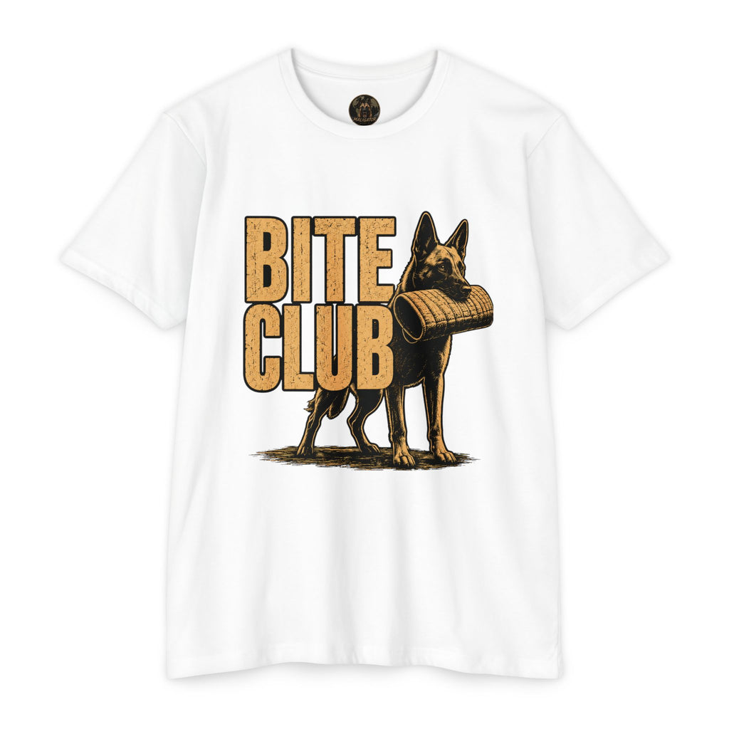 Unisex CVC "Bite Club" Malinois Jersey T-shirt