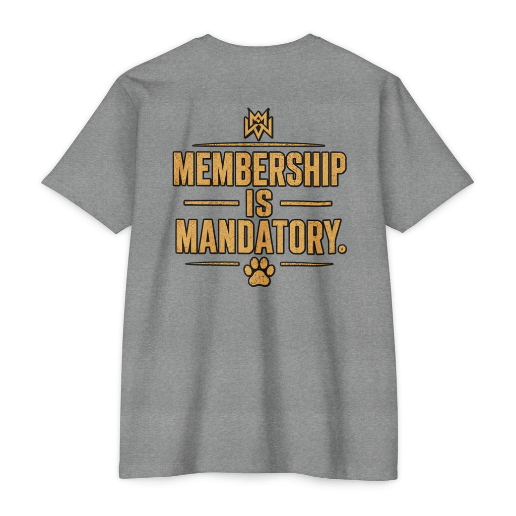 Unisex CVC "Bite Club" Malinois Jersey T-shirt