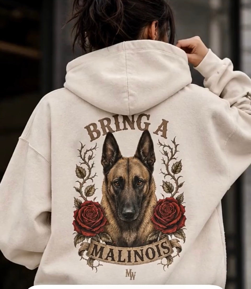 Tattoo Series // Walk Softly Tattered Hoodie