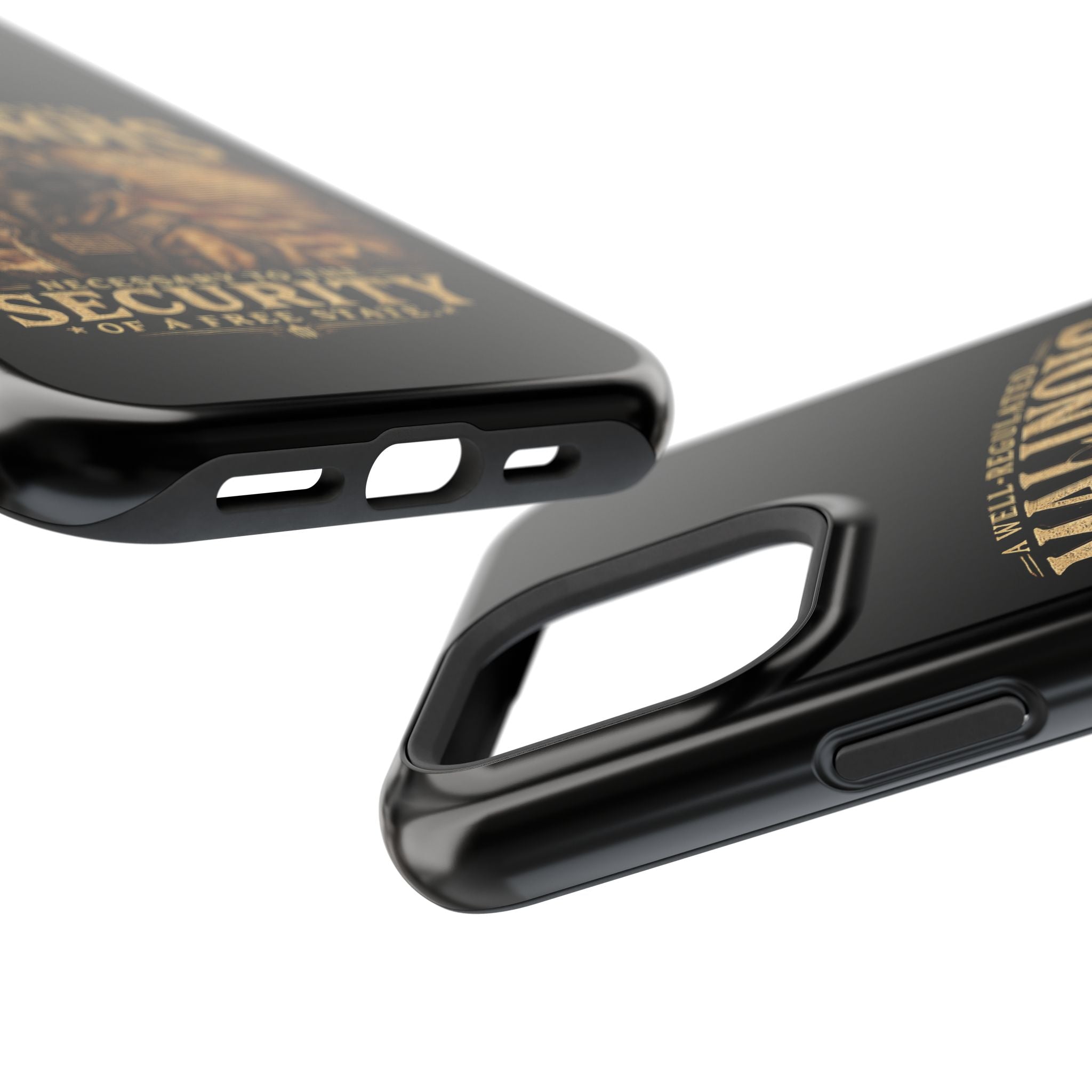 Phone Case — "A Well-Regulated Malinois: Necessary to the Security" Magnetic Impact-Resistant Case
