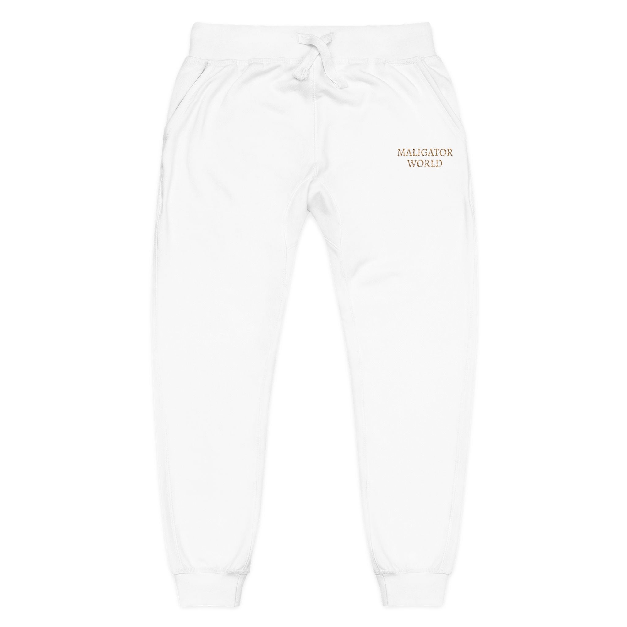 Unisex Fleece Sweatpants (Embroidery)