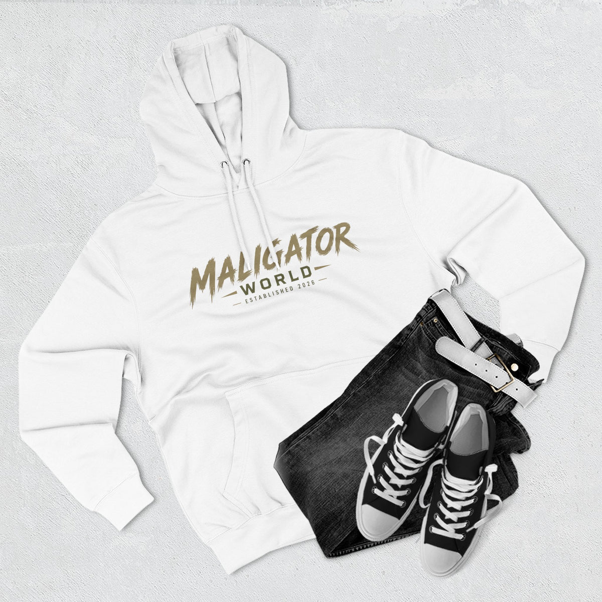 “Maligator World” Fleece Hoodie