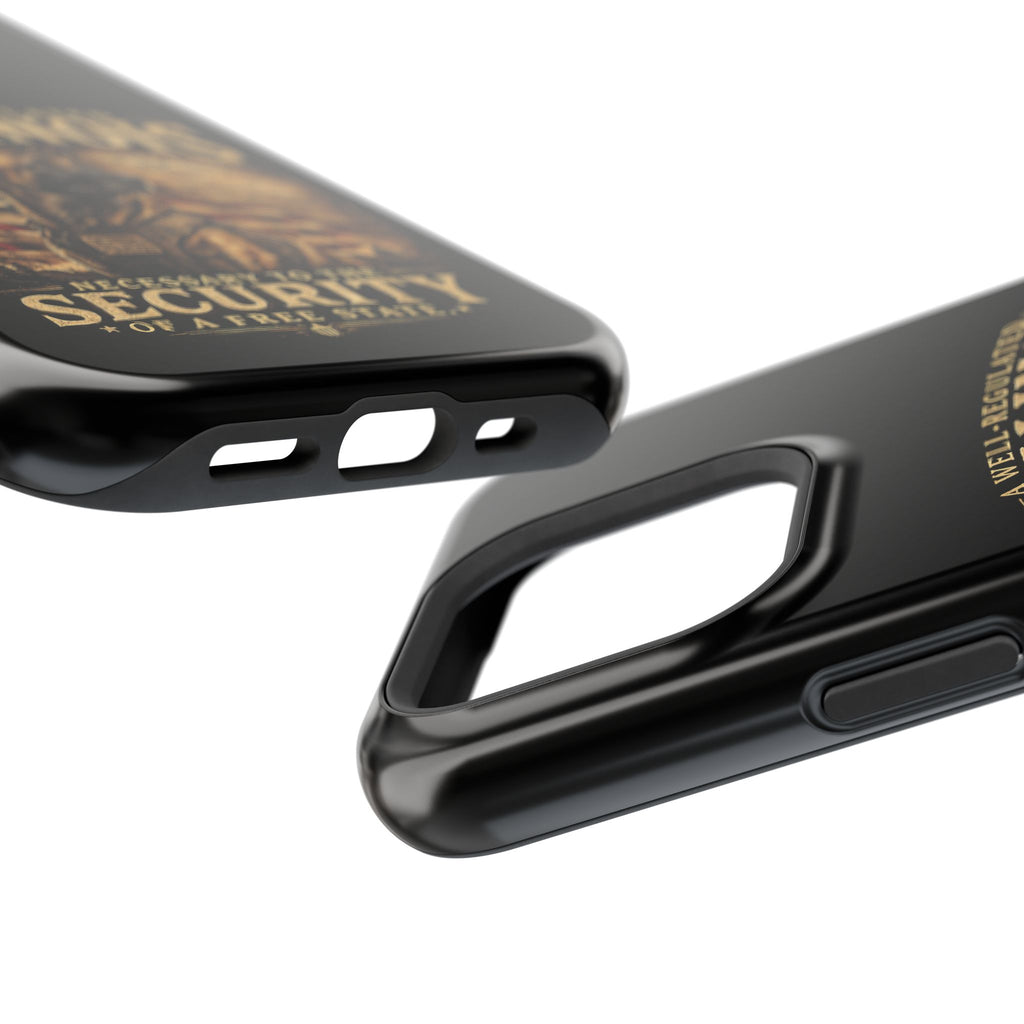 Phone Case — "A Well-Regulated Malinois: Necessary to the Security" Magnetic Impact-Resistant Case