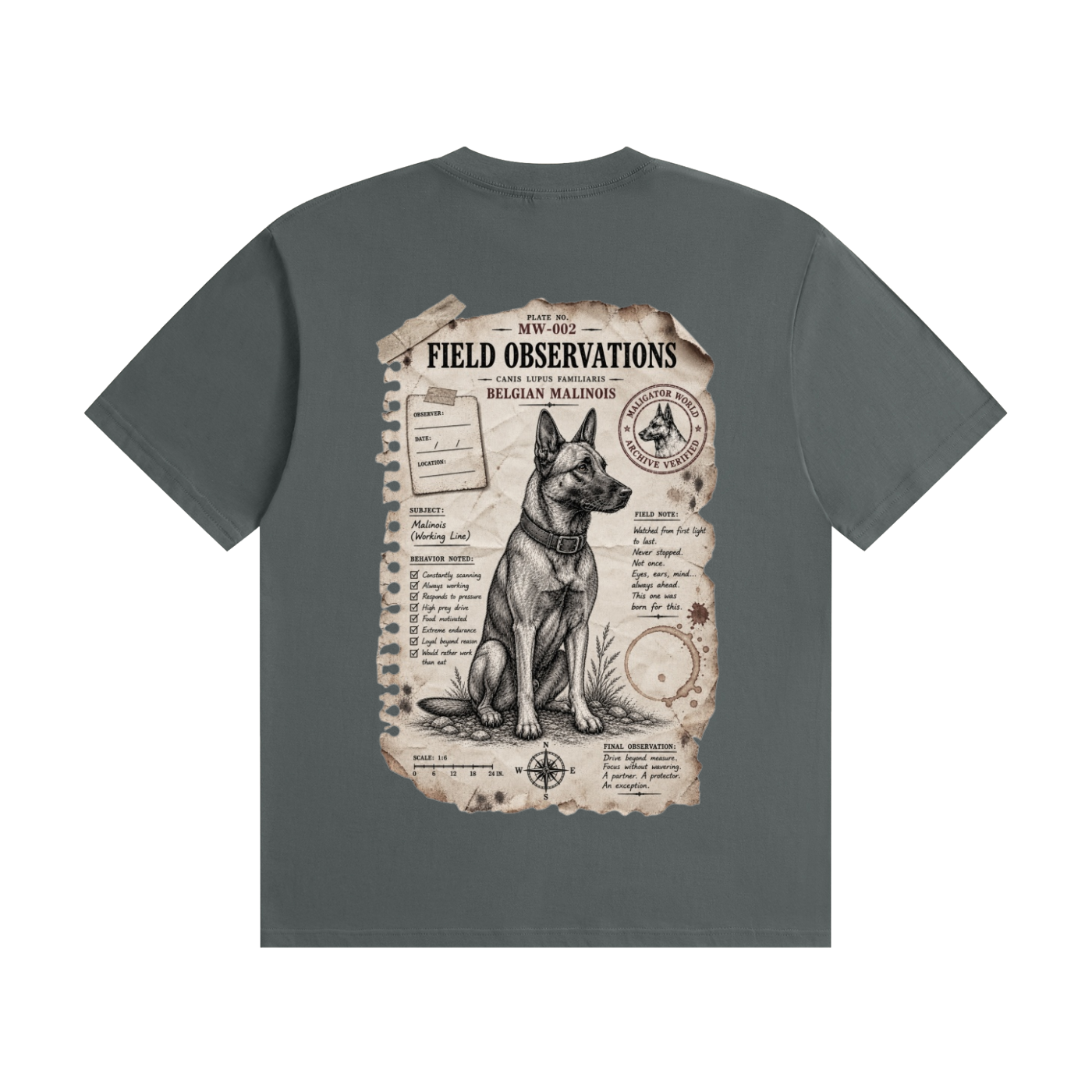 “Field Observations” Archive Collection T-Shirt