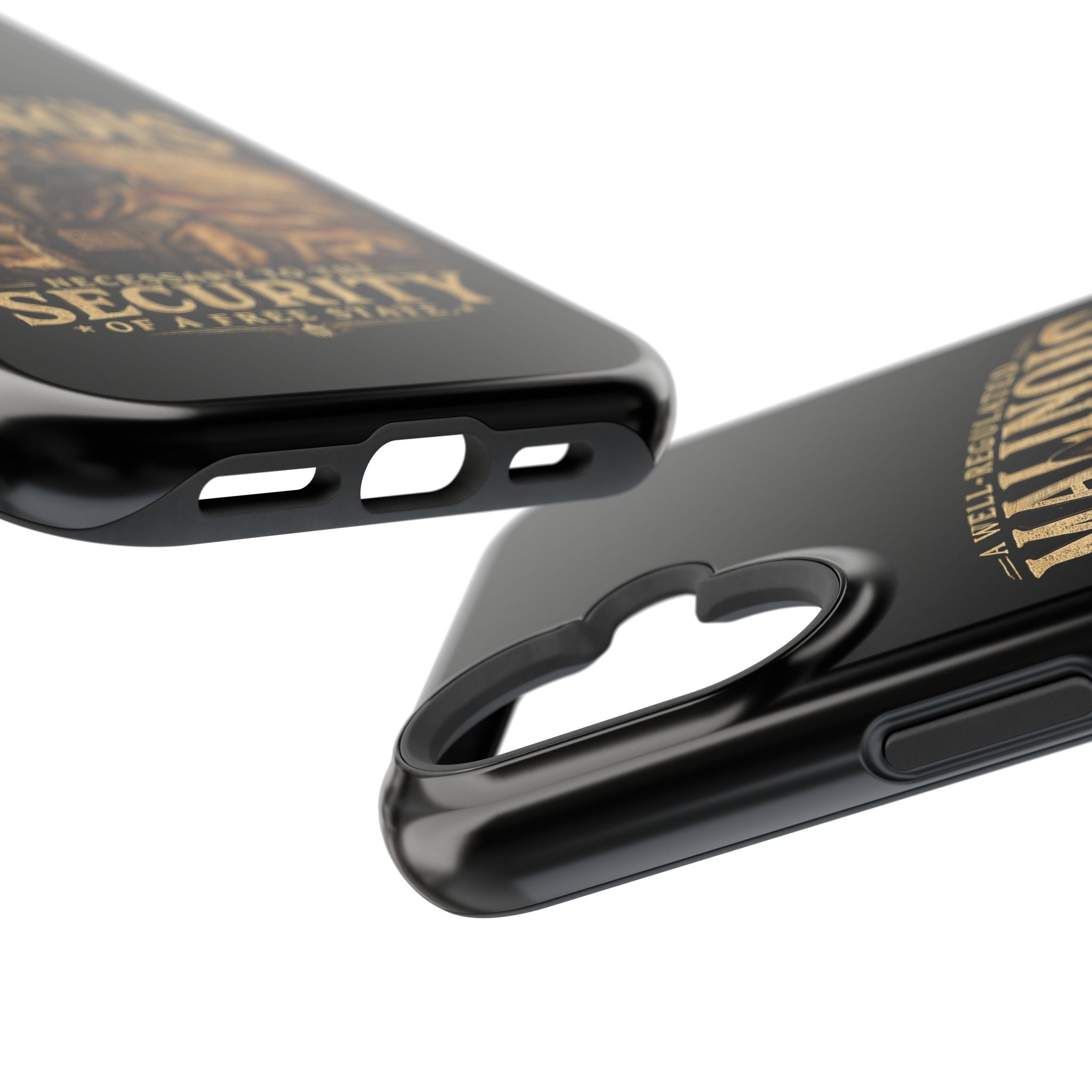 Phone Case — "A Well-Regulated Malinois: Necessary to the Security" Magnetic Impact-Resistant Case