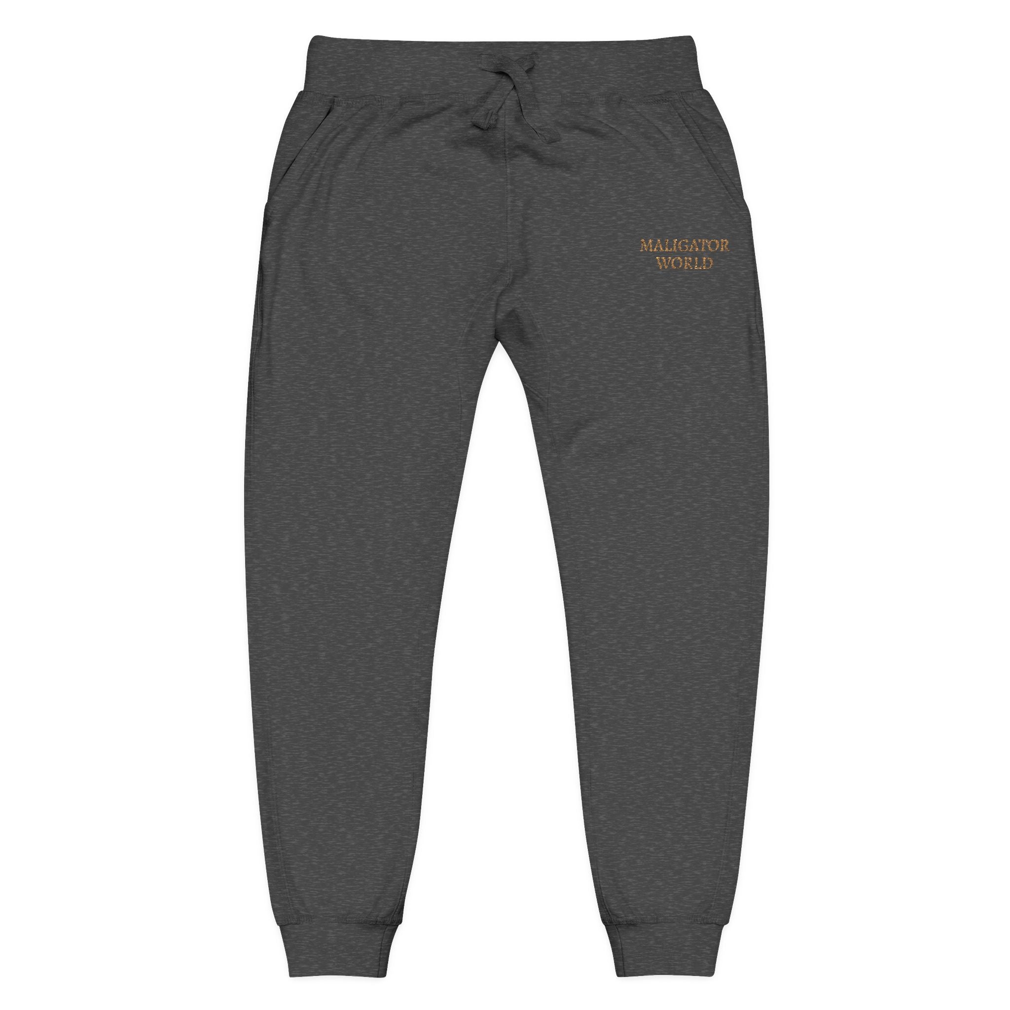 Unisex Fleece Sweatpants (Embroidery)