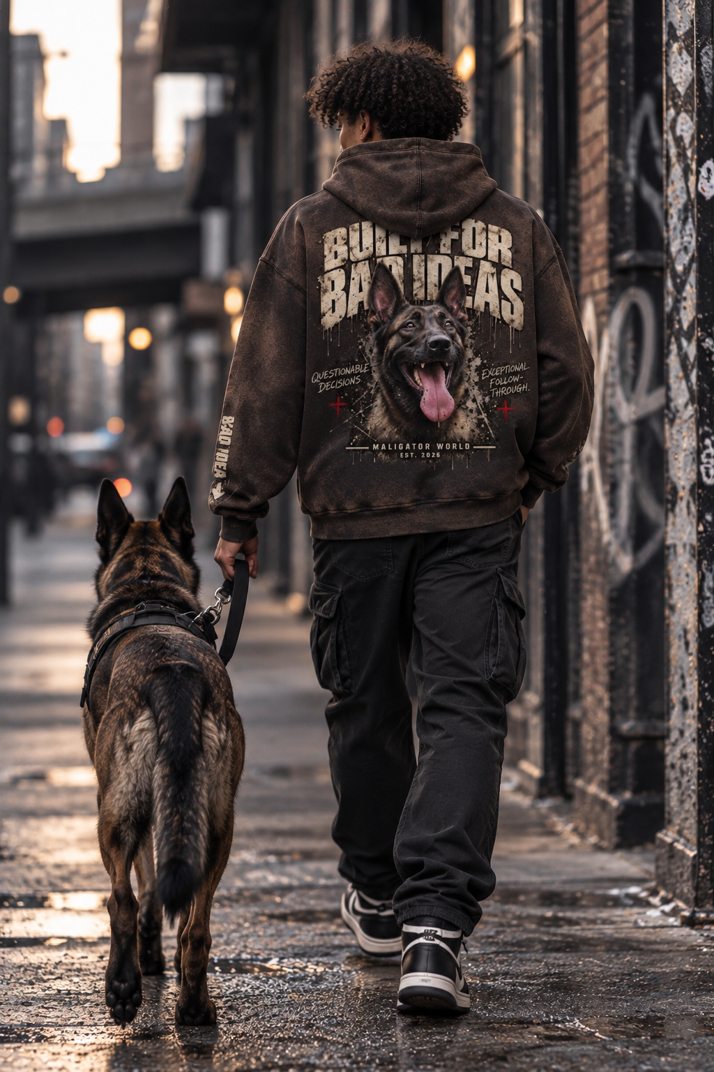 Built for Bad Ideas // Oversized Heavyweight Hoodie