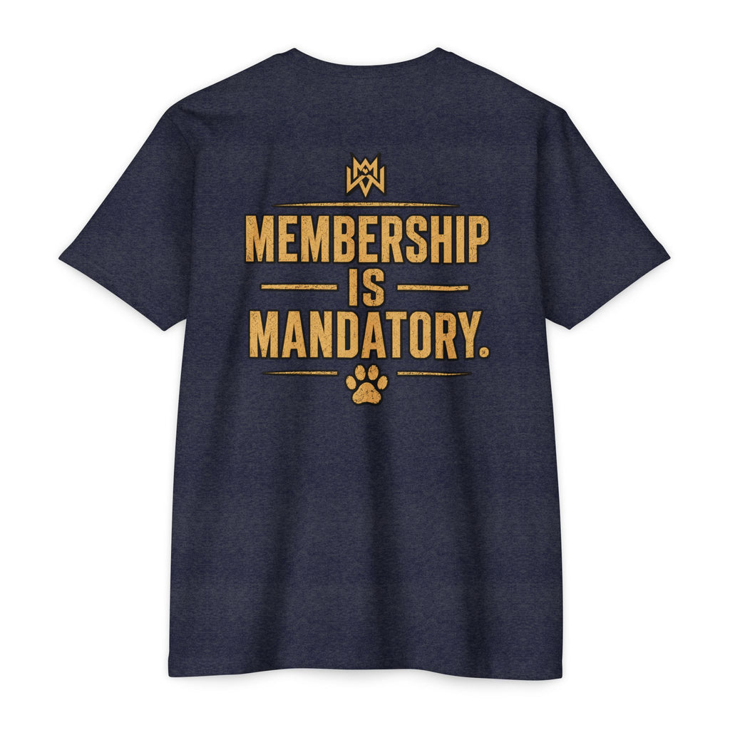 Unisex CVC Belgian Malinois "Bite Club" T-shirt