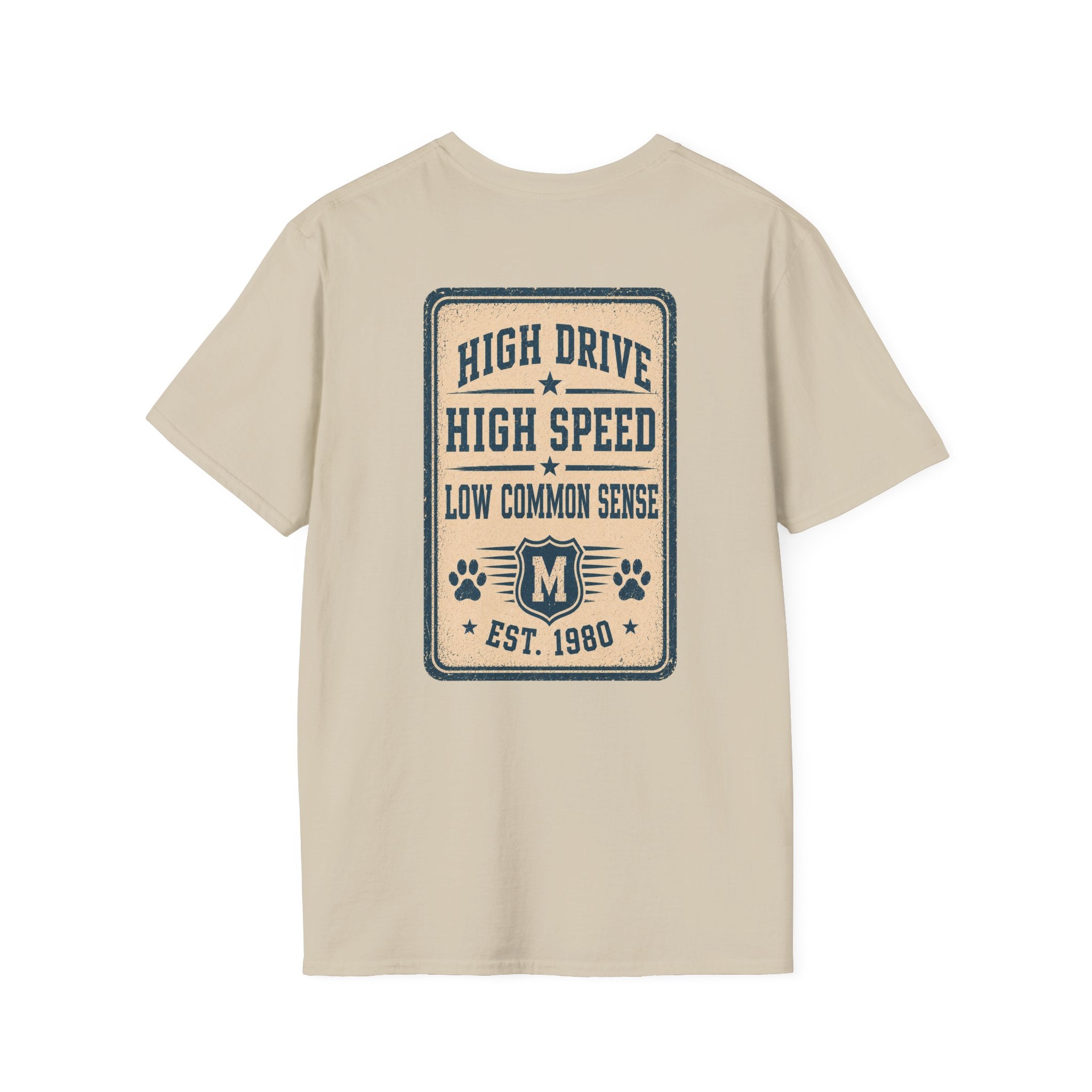 Maligator Certified Dog Badge T-Shirt | Malinois Logo