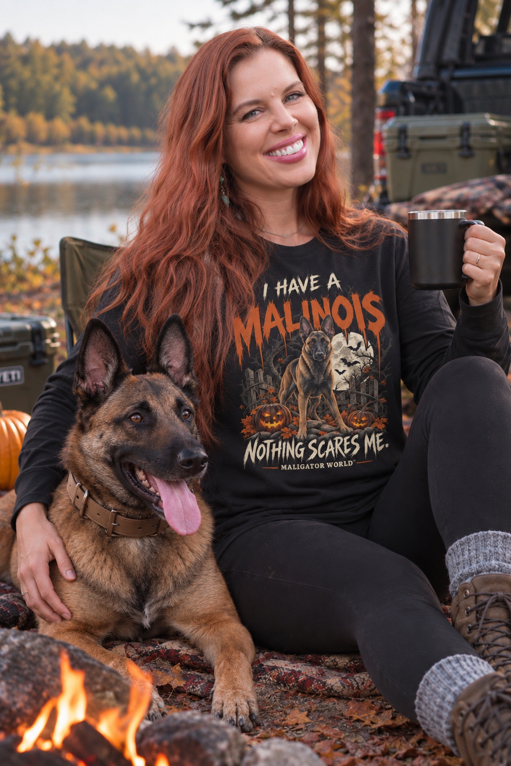 I Have a Malinois. Nothing Scares Me. // Halloween Limited Release