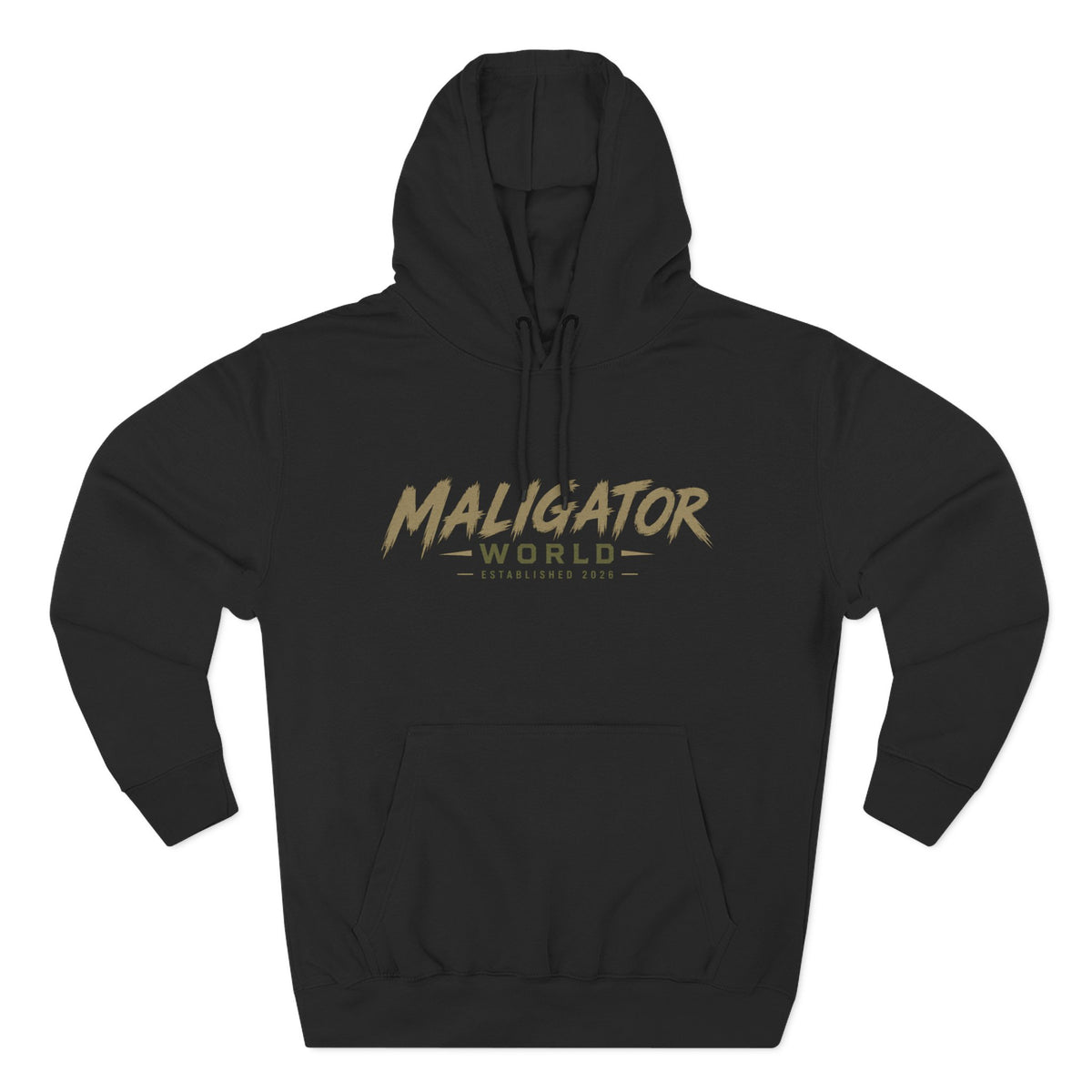 "Maligator World” Fleece Hoodie