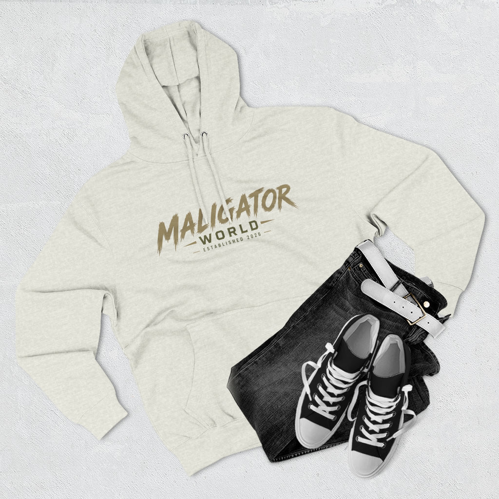 “Maligator World” Fleece Hoodie