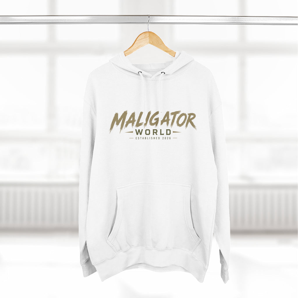 “Maligator World” Fleece Hoodie