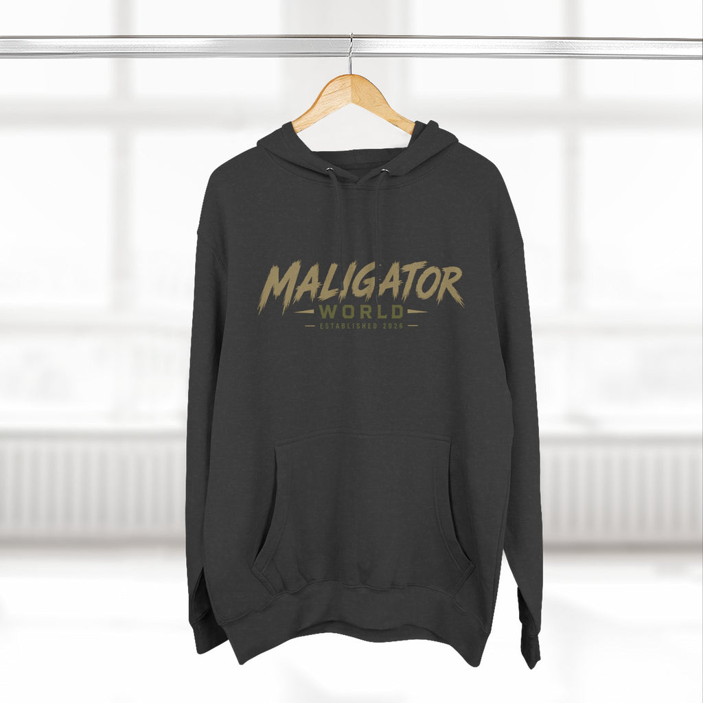 “Maligator World” Fleece Hoodie