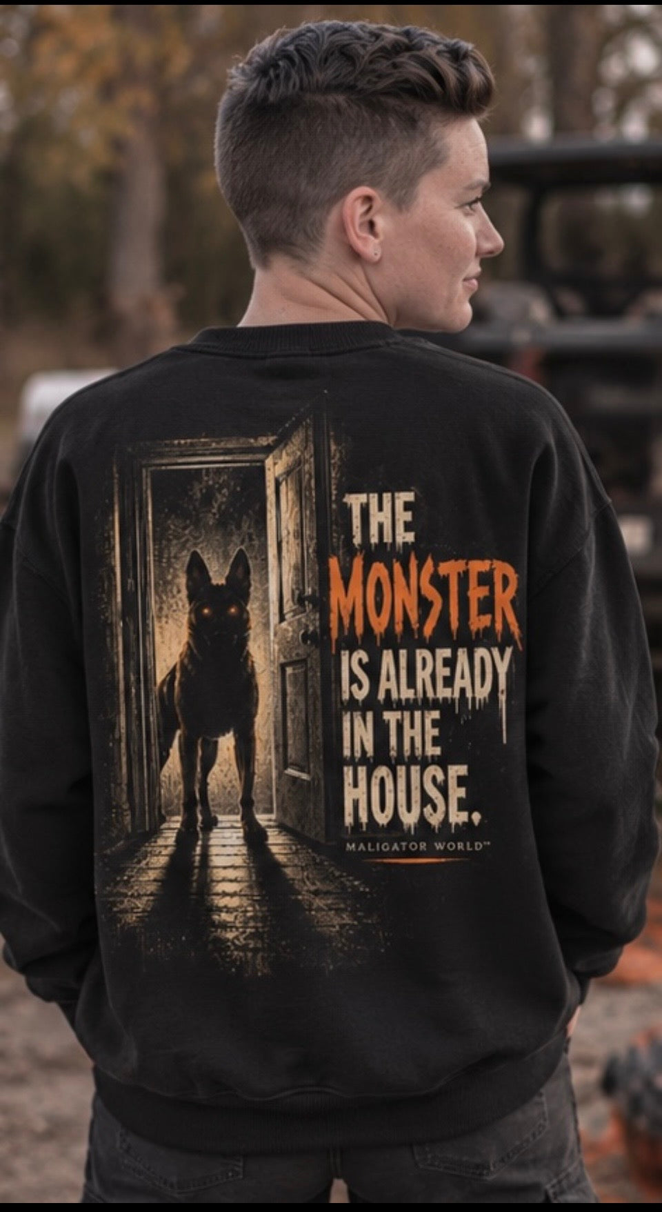What Was That Noise? // Halloween Limited Sweatshirt