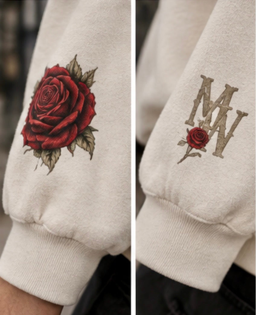 Tattoo Series // Walk Softly Tattered Hoodie