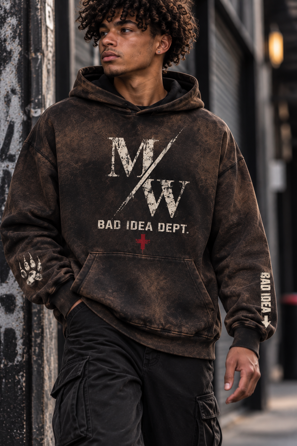 Built for Bad Ideas // Oversized Heavyweight Hoodie