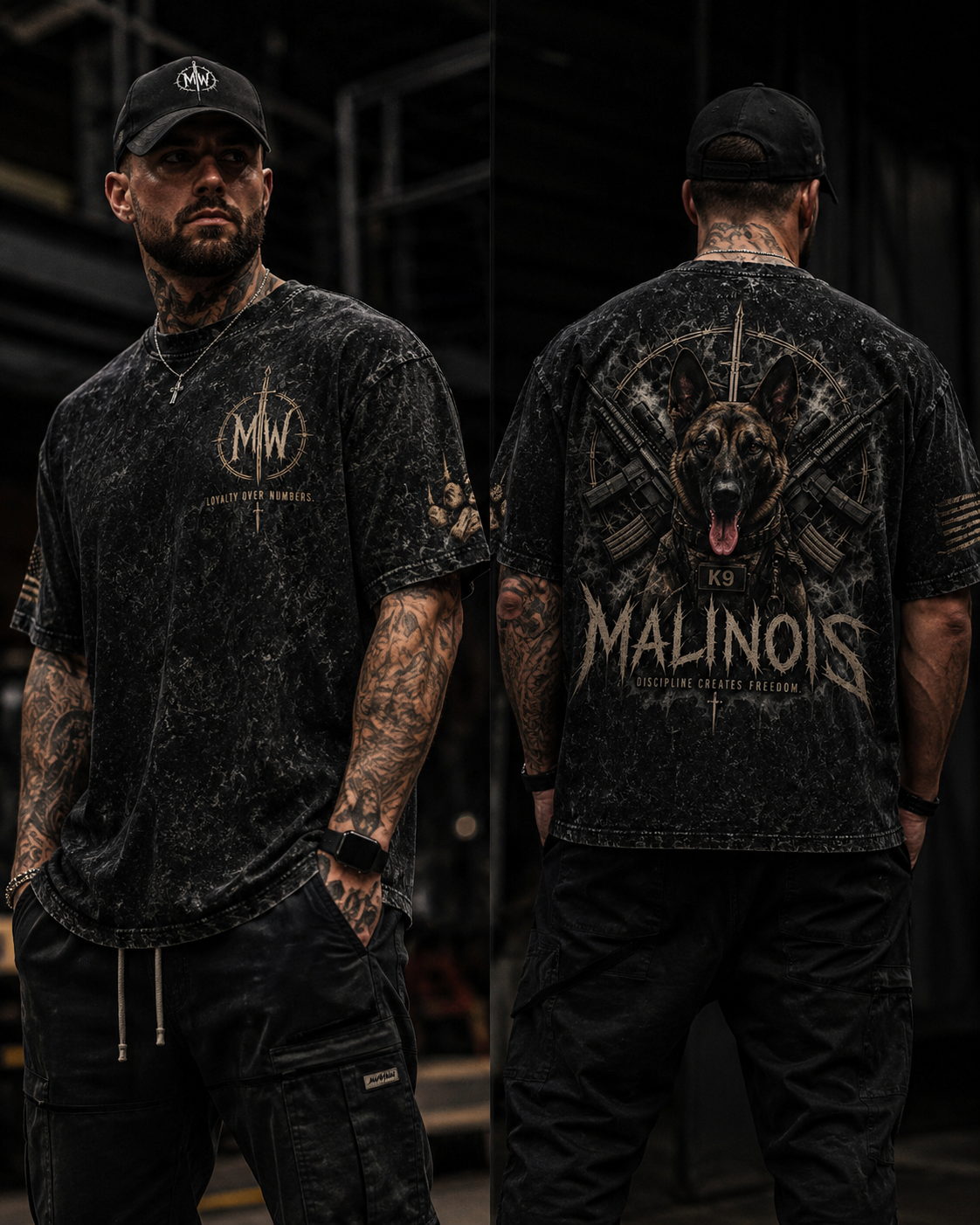 MALINOIS "Discipline Creates Freedom" Tee