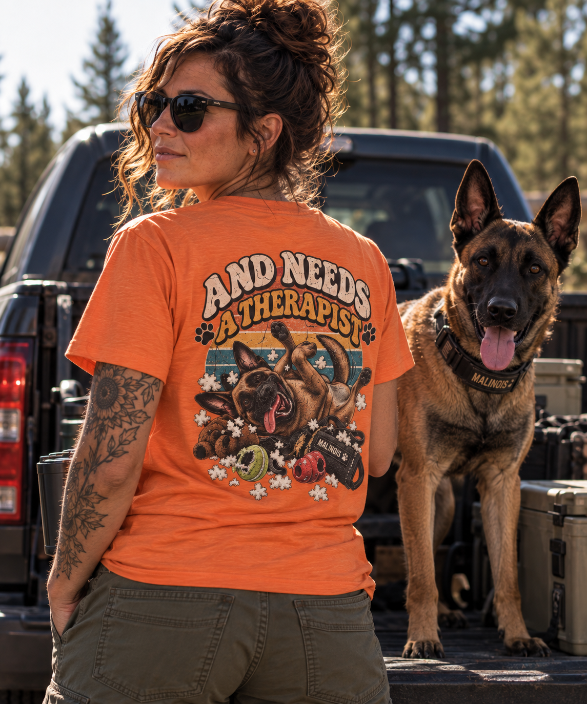 My Therapist Has 4 Legs Tee // Good Dog Daze Collection