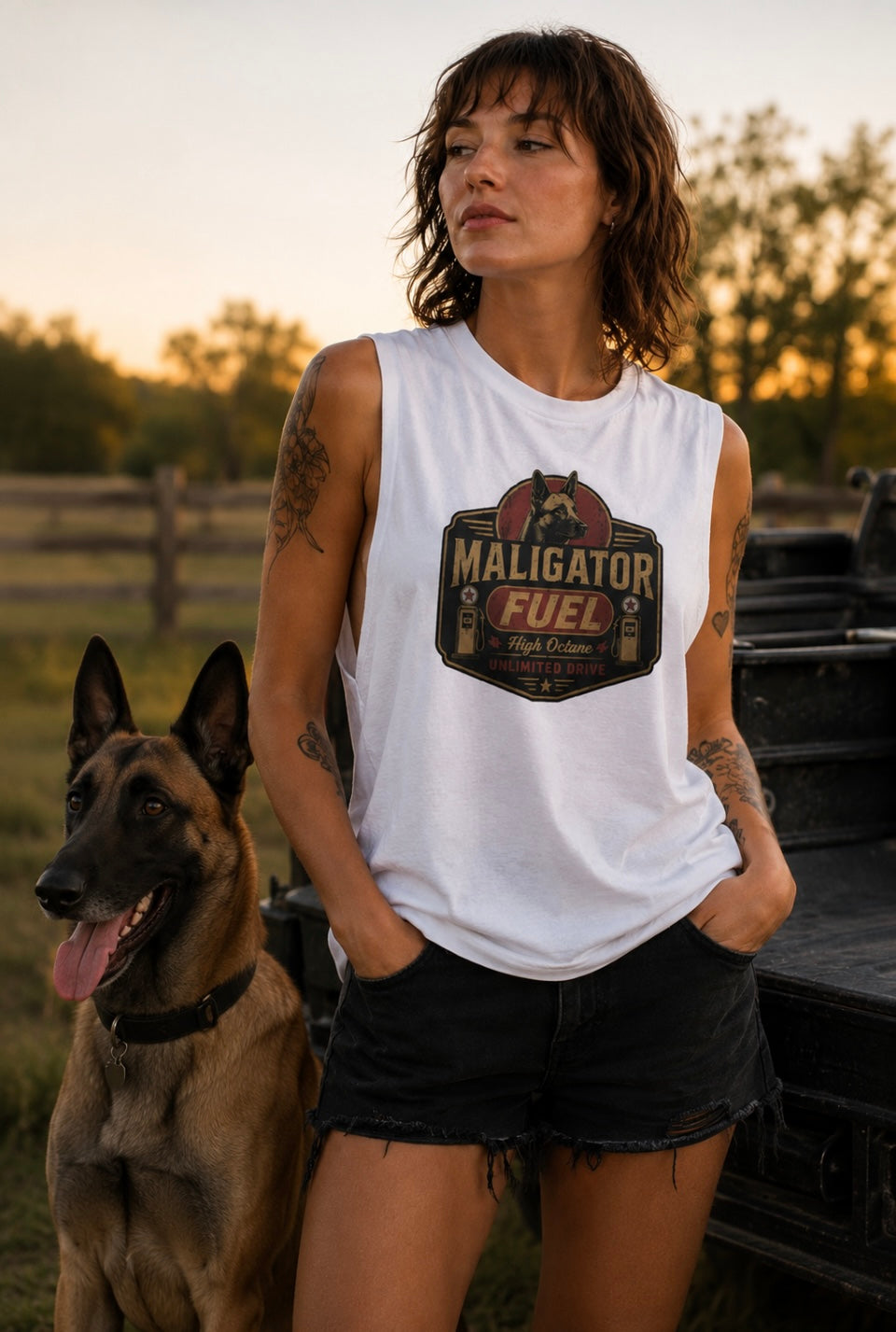 Maligator Fuel Muscle Shirt