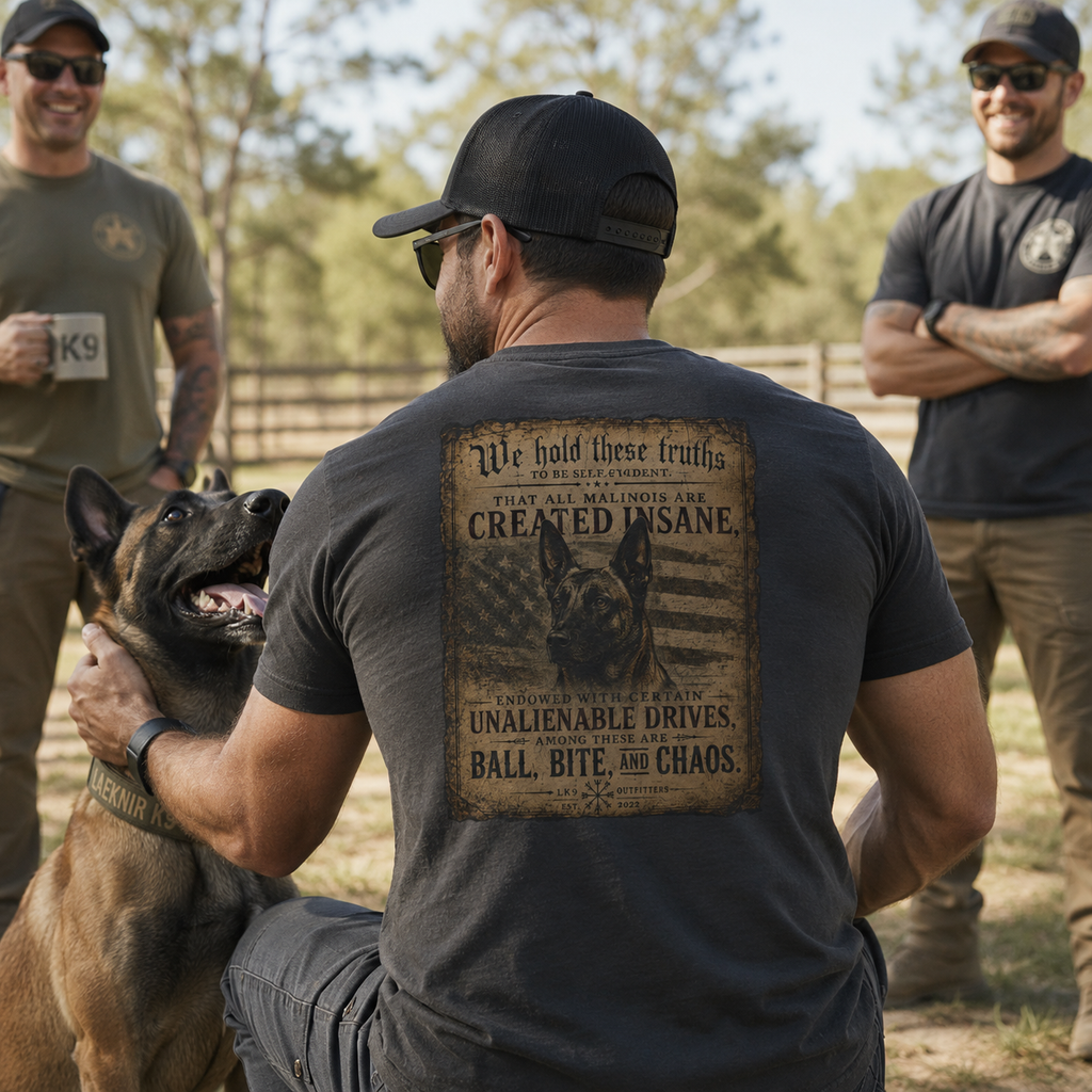“Insane Malinois” Fitness Tee