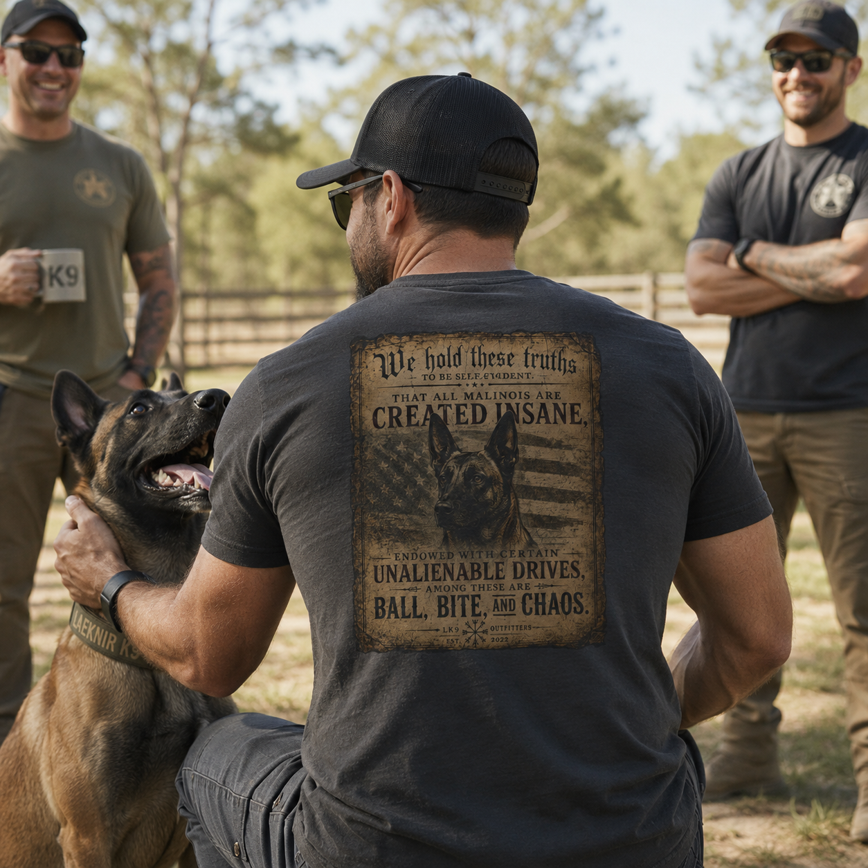 “Insane Malinois” Fitness Tee