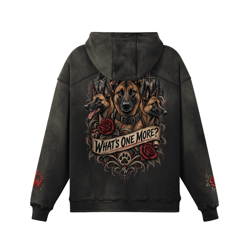 Malinois Hoodie-Back Side