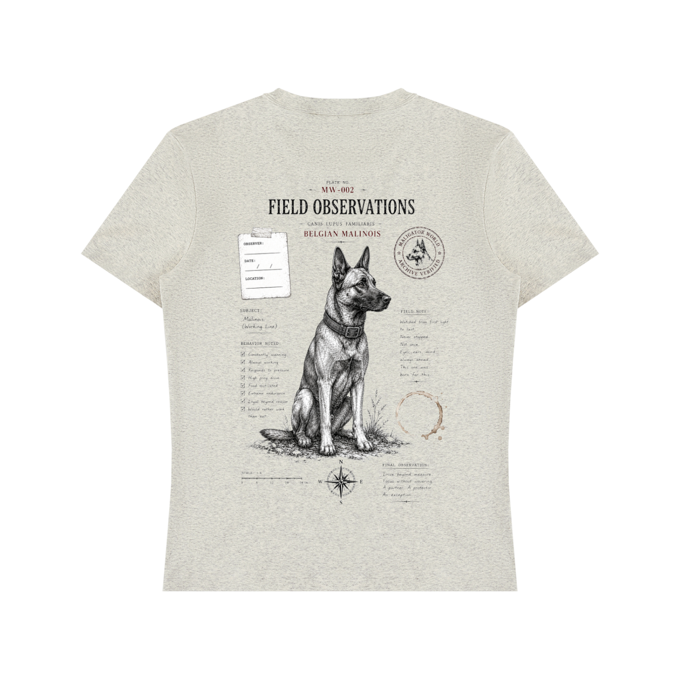 “Field Observations” - Archive Collection T-Shirt