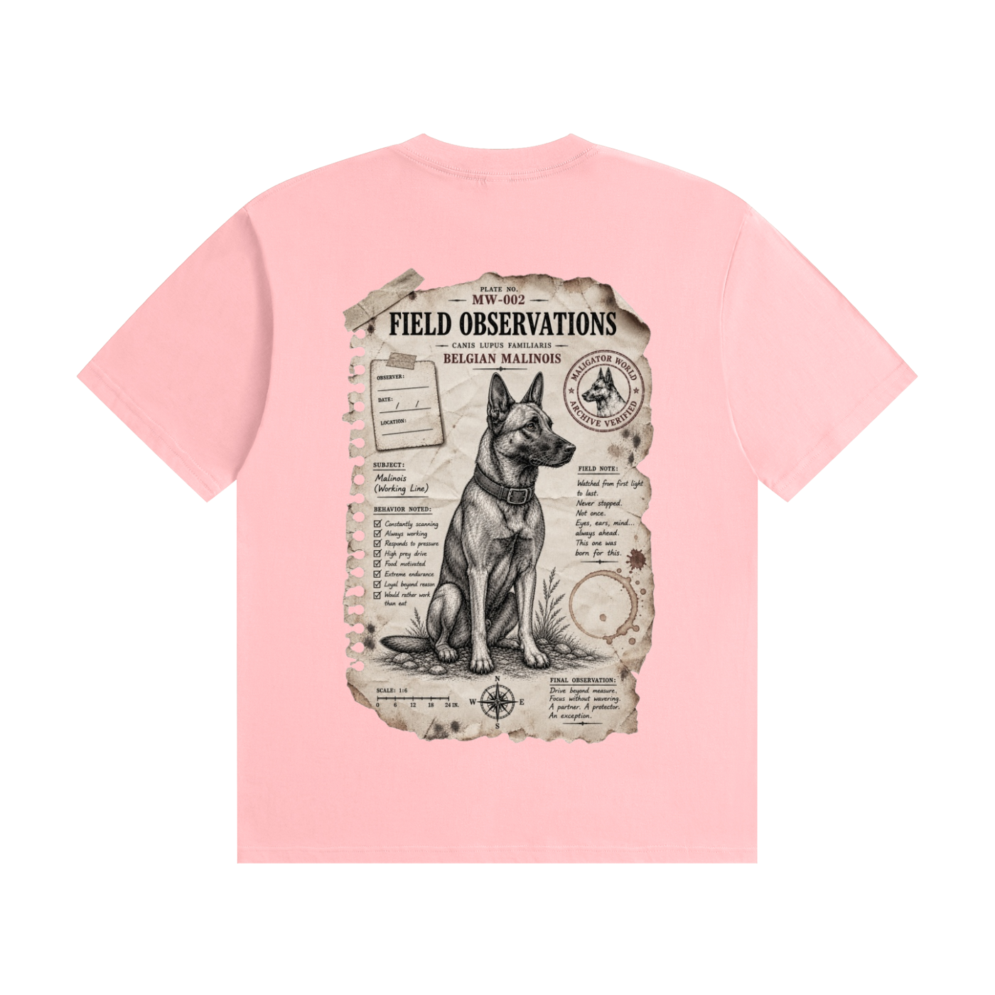 “Field Observations” Archive Collection T-Shirt