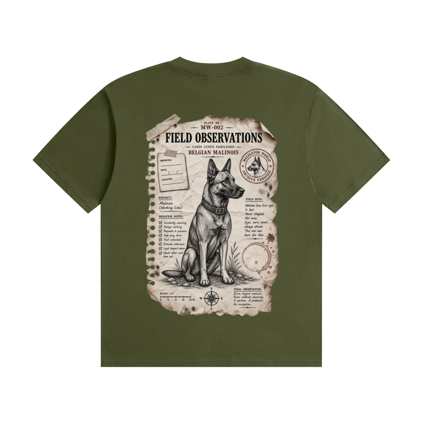 “Field Observations” Archive Collection T-Shirt