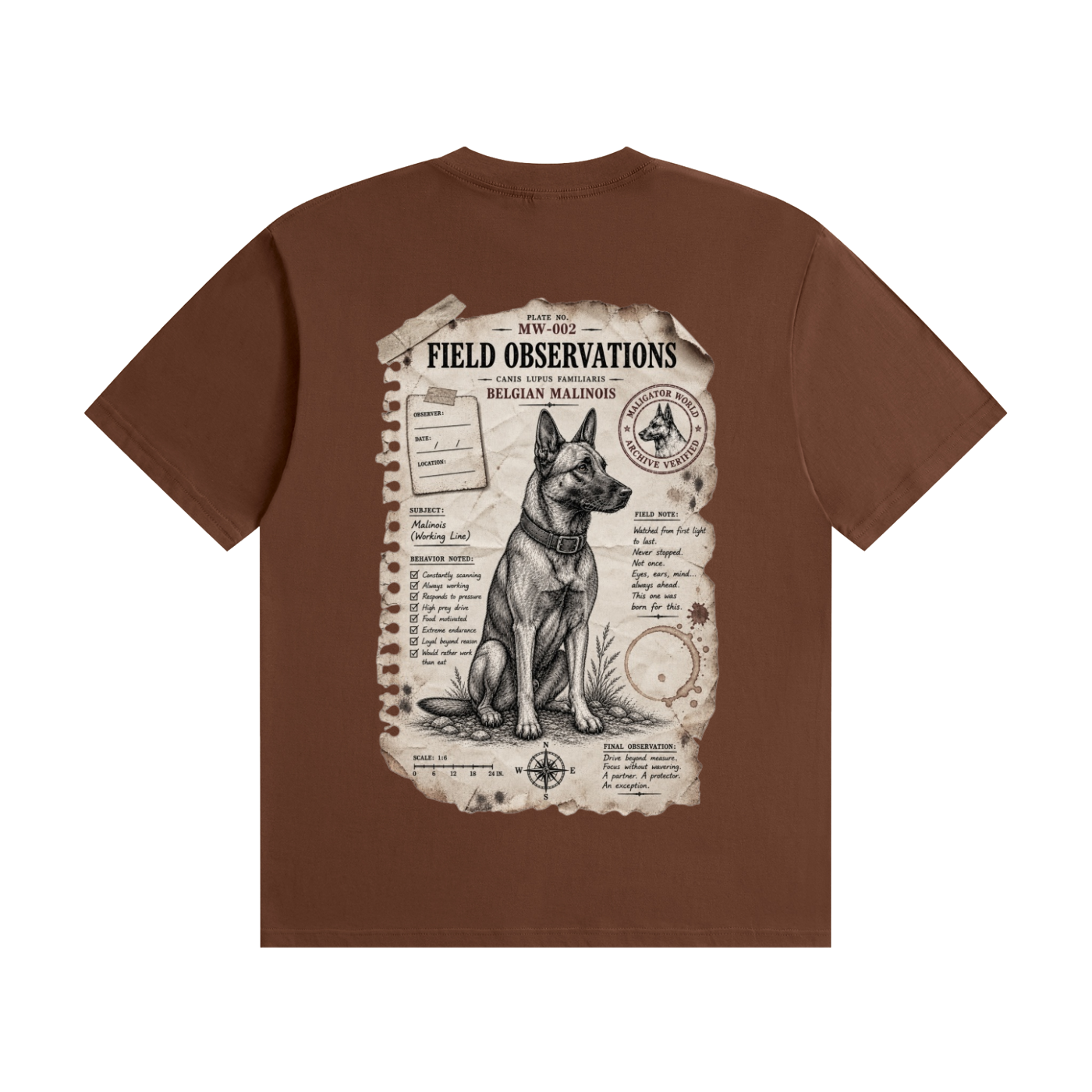 “Field Observations” Archive Collection T-Shirt